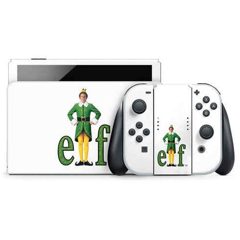 Buddy The Elf Nintendo Switch OLED (2021) Skin